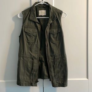 Green Military Vest, A New Day - Small